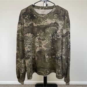 Men’s Strata Camo Long Sleeve Tshirt XL
